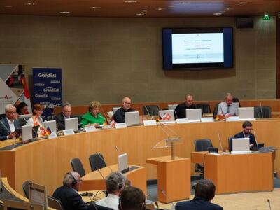 1ère Séance plénière du Conseil Rhénan à Strasbourg