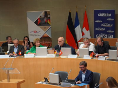 1ère Séance plénière du Conseil Rhénan à Strasbourg
