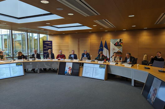 Séance du Bureau du Conseil Rhénan du 10 novembre 2023 à Strasbourg